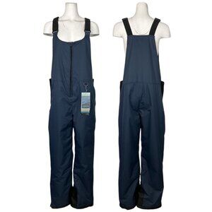 Iceburg Outerwear Insulated Ski Bib XL Navy Blue NEW